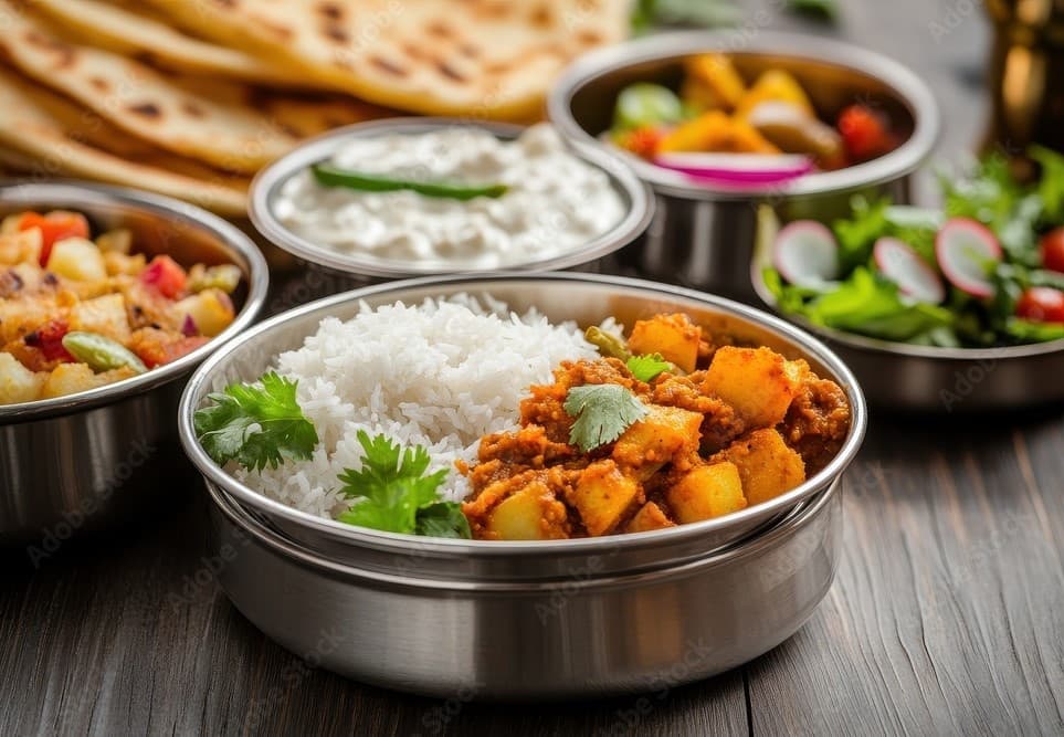 Delicious Indian food